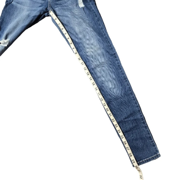 Flying Monkey Distressed Skinny Jeans - Picture 10 of 12
